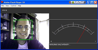 Detección de sonrisas en Flash y para dispositivos móviles (iPad, iPhone, ...)